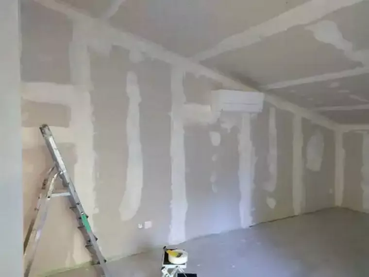 Création de cloisons en placo pour séparer deux chambres d'enfant, Viens, Martinez Construction